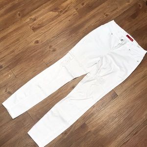Guess Distressed White Denim
